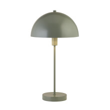 Lampada da Scrivania Contemporanea Mushroom Acciaio Verde 1 Luce E14