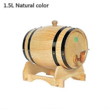 Eichen-Kiefern-Fass 1,5L 3L für Craft-Bier- und Weinreifung