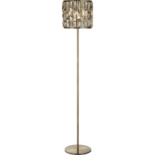 Piantana Classico gioiello Acciaio Ottone Vetro 1 Luce E27