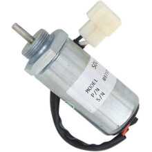 Engine Stop Solenoid 12V for Isuzu Excavator Models EX400 8973295680