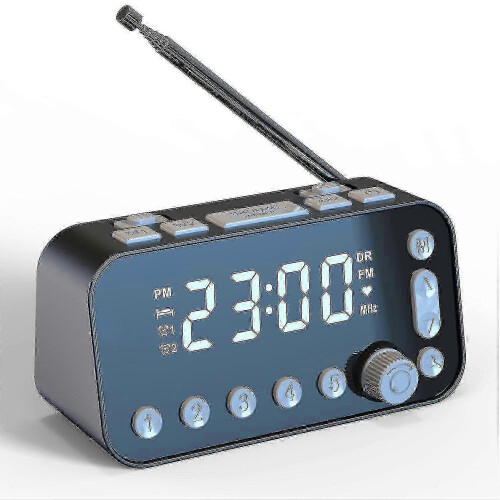 Multifunktionales DAB-Radiowecker mit USB-Anschlüssen