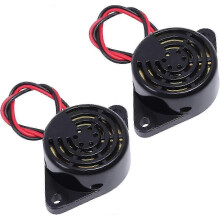 Actieve elektronische zoemer voor industrieel gebruik, 4 stuks pi?zo-zoemeralarm 100 dB DC 3V 12V 24V