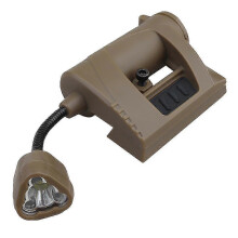 Wiederaufladbare Helmlampe für MPLS CHARGE, 3-Modus-Stirnlampe für Outdoor-Jagd und Camping
