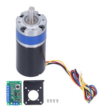 DC24V Getriebemotor, bürstenlos, Drehzahlreduzierung, Spule aus reinem Kupfer, mit Steuerung CM36‐3650, 120 U/min