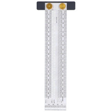 Markierungsskala Exquisites, präzises, tragbares, praktisches, robustes, langlebiges, multifunktionales T-förmiges Lochlineal (200 mm)