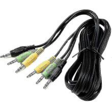 Mehrkanal-Audiokabel mit 3,5-mm-Klinkenstecker für 5.1-Lautsprechersystem