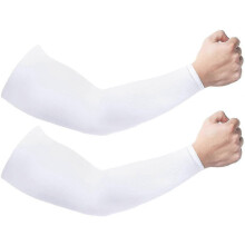 2 Pairs Sun Uv Protection Cooling Arm Sleeves For Men And Women, Upf 50 Arm Cover
