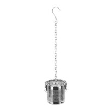 Gewürzsieb aus Edelstahlgewebe, leicht zu reinigen, ideal zum Würzen von Suppen und zum Kochen