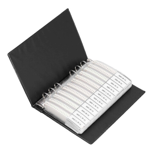 Capacitance Sample Book Portable Ceramic Assortment Kit for Breadboards 92 Kinds 0805 1