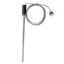M12 Thermokoppel met PT100 roestvrijstalen temperatuursensor, 200 mm, 0-400 ¡ãC, 2 m