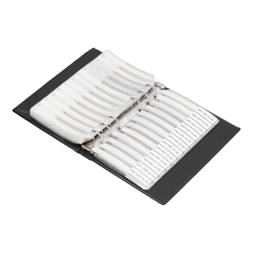 Capacitance Sample Book Portable Ceramic Assortment Kit for Breadboards 92 Kinds 0805 2