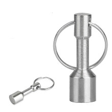 Sleutelhangermagneet van neodymium voor het testen van messing, goud, zilver, munten en ferrometalen.