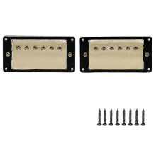 Sada snímačov pre elektrickú gitaru s humbuckerom 50+52mm, dvojitá cievka, zlatá, pre LP
