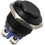 round start button momentary push button switch start button car start button waterproof button switch momentary metal black shell 1