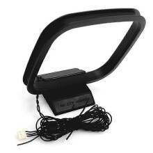 Stereo-Rahmenantenne für Sony Sharp mit 3-poligem Anschluss für FM/AM