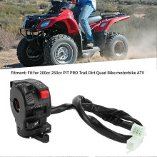 9 Pins 8 Wires 22mm Handlebar Switch for 200cc 250cc Dirt Quad Bike, Motorbike, ATV (Europe Fit)