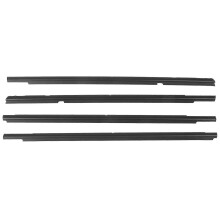 Dichtungssatz für Mitsubishi Lancer (2008–2017) – 4-teilig, Zierleisten für Front- und Heckscheibe