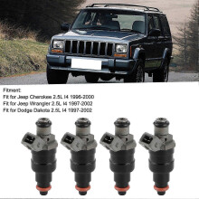 Einspritzdüsen-Set 53030778 für Jeep Cherokee Wrangler 2,5L I4 Motor