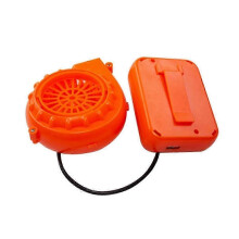 Aufblasbare Kostüme Gebläse, geräuscharm, USB-Luftgebläsepumpe, Batteriefach, großes Luftvolumen für aufblasbare Spielkleidung