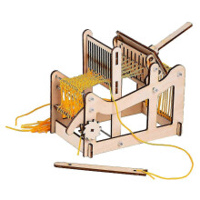 DIY Weaving Loom Kit - Large Wooden Frame For Handcraft Beginners
