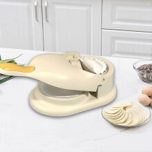 Durable 2-in-1 Kitchen Tool for Dumplings and Boulettes with Non-Slip Grip