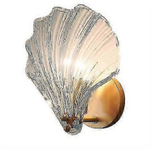 Decoratieve messing wandlamp, LED-binnenlamp met kristalglas, 3000K