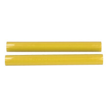 2 piezas de embellecedores de inserción de rejilla frontal para adaptaciones de automóviles estilo M, reemplazo para F30 F32 F33 F34 Amarillo