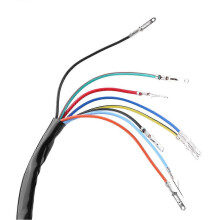 Fietskilometerteller/snelheidsmeter 60 mm zwart met LED-indicator