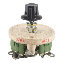 Keramische 50W potentiometer-10 Ohm variabele weerstand voor laboratoriumapparatuur