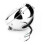 Headlight Unit for GN125, Silver Retro Design with White Lens 1