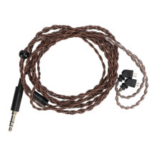 2-pins 0,78 mm oordopjeskabel met helder geluid, knoopvrij en 3,5 mm stekker. Upgradekabel voor oordopjes KZ AS12 AS16 ZSX ZSN ZS10 Pro.