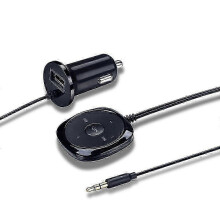 Bluetooth Car Speakerphone with 2.1A Charging Port & Easy Installation in EU
