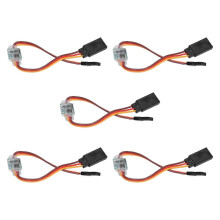 5 inversores de señal de servo para dirección asistida, inversor de rotación para aviones RC, 3,6 V-24 V, 5 A