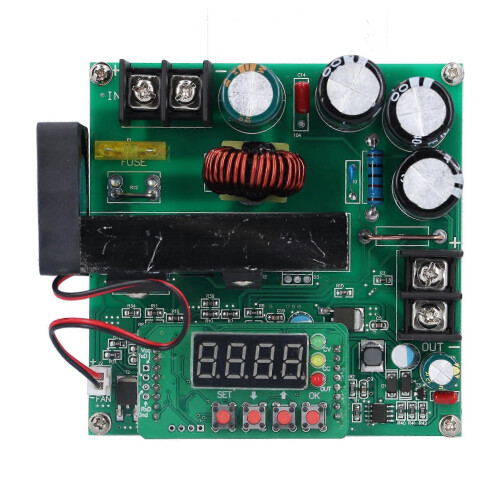 Boost Module Digital Display Control Adjustable Voltage Regulator Converter BST‑900W 2