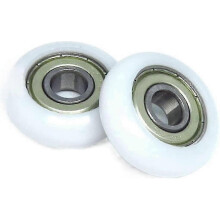 30 mm wieltjes voor Aleko, 4 stuks, kunststof, 8x30x10 mm, BSR60830-10