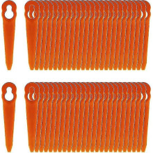 Packung mit 100 Klingen, kompatibel für Stihl Polycut 2-2 Polycut 3-2, Fsa 45 Fsa 57 Fse 52, Kunststoff