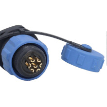 5 Stück industrielle 7-polige Steckverbinder IP68 wasserdicht für Stromkabel