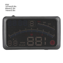 5.5in Driving Data HUD - Universal OBD2 Car Windscreen Projector