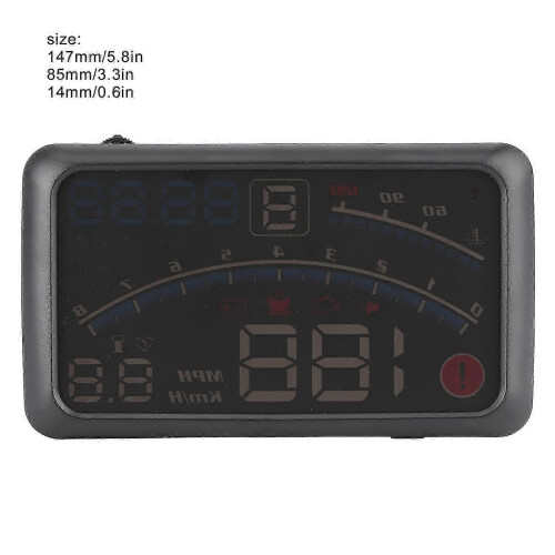5.5in Driving Data HUD - Universal OBD2 Car Windscreen Projector