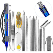 Knotter Tools, Fid Paracord Fid Set Stainless Steel Paracord Lacin Needles And Smoothing Tool For