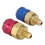 2Pcs Quick Connect Coupler For R134A Car AC High Low Side 1