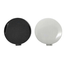 Car Front Bumper Tow Hook Cover Cap Without Painted 51118068068 for 5 Series G30 G38 2017-2020 Blac