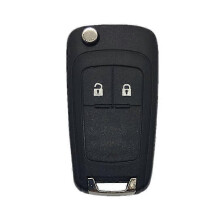 Faltbares Autoschlüsseletui für Buick/Opel/Chevrolet mit 2 Tasten