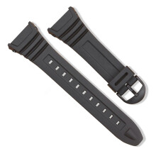 Atmungsaktives, wasserdichtes, weiches Silikon-Sportarmband, Ersatzarmband, kompatibel mit Casio W-96h