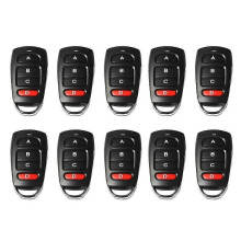 10PCS Wireless 433mhz Remote Control Copy Learning Fix Rolling Code 433 Mhz Key Remote Opener
