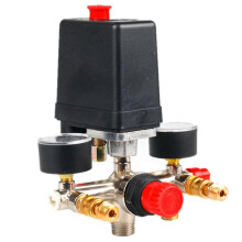 Druckschalter-Reglerventil für Luftkompressoren, 20 mm, 90–120 psi