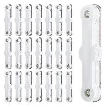 Magnets For Fly Screens, Pack Of 24 Self-adhesive Magnetic Strips, Permanent Magnets For Fly Screen jy
