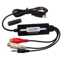 USB 3,5 mm audio-opname- en bewerkingskabel voor audio-opname van analoog naar cd/mp3-converter