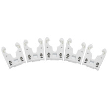 5pcs/lot Iso30 Tool Holder Clamp Iron+abs Flame Proof Rubber Claw