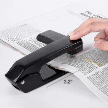 Swing-arm Swivel Stapler, 25 Sheet Capacity, 360 Degree Rotate Desktop Staplers For Booklet Or Book Binding